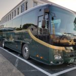 瑞風の立ち寄り観光(ツアー)は旗で大歓迎される